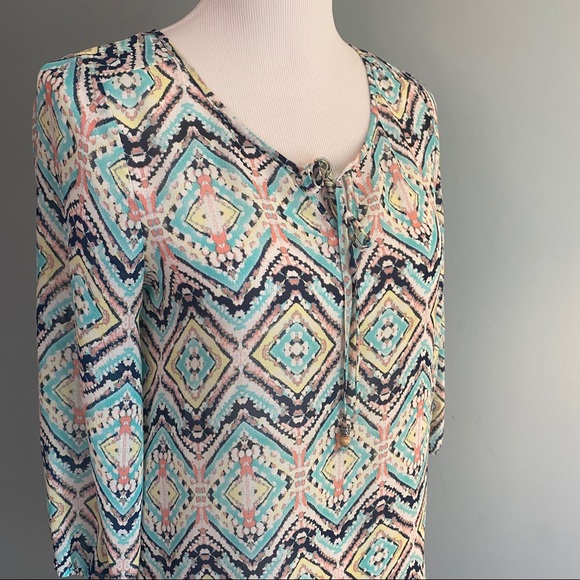 Maurices sheer multicoloured top - Picture 2 of 8